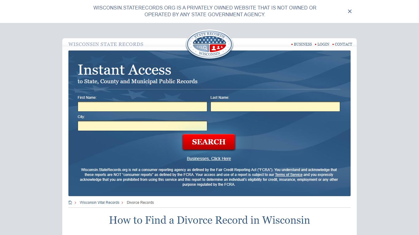 How to Find a Divorce Record in Wisconsin - Wisconsin State Records